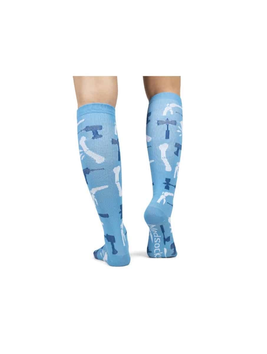Keskmise kompressiooniga sokid ORTHO BLUE