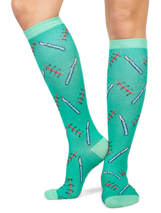 Keskmise kompressiooniga sokid SURGICAL MINT