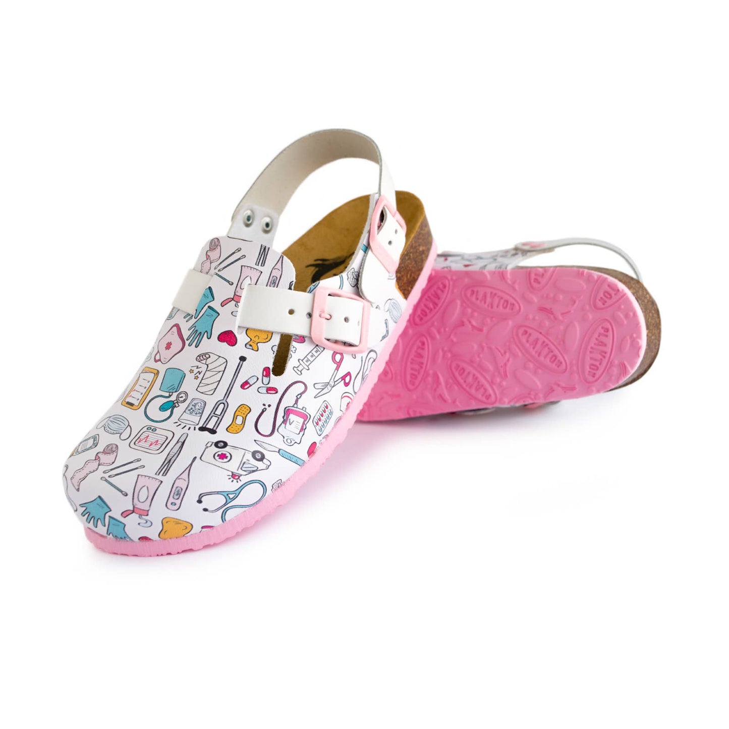 Clogid "Med Kit" – roosa tald