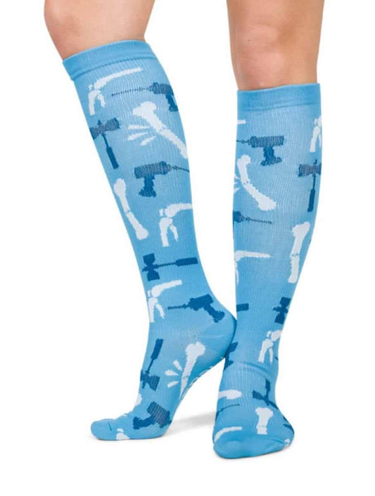 Keskmise kompressiooniga sokid ORTHO BLUE